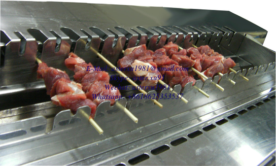 China Automatic Rotating Yakitori BBQ Machine supplier