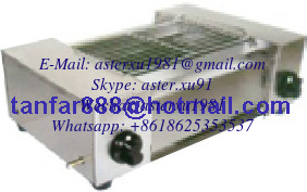 China Smaller Manual Ray Smokeless Barbecue Machine supplier
