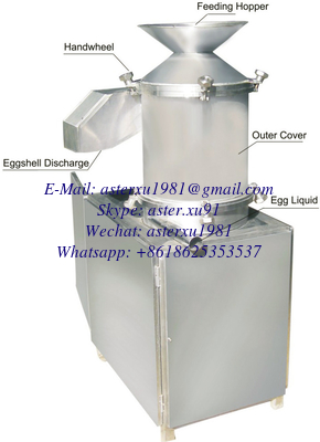 China Egg Shell and Egg Fluid Separator supplier
