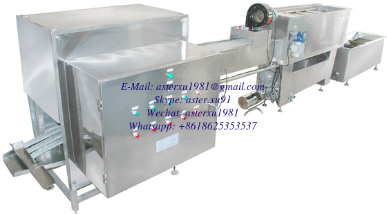 China TFE-5200 Track Way Egg Fluid Processing Machine supplier
