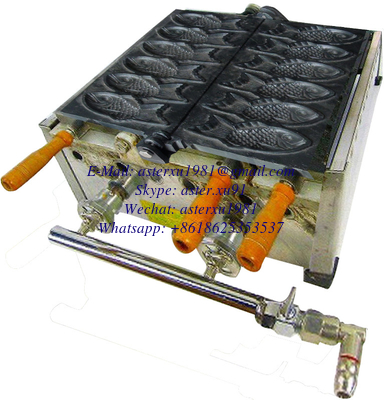 China Two-plate Gas Version Taiyaki Machine supplier