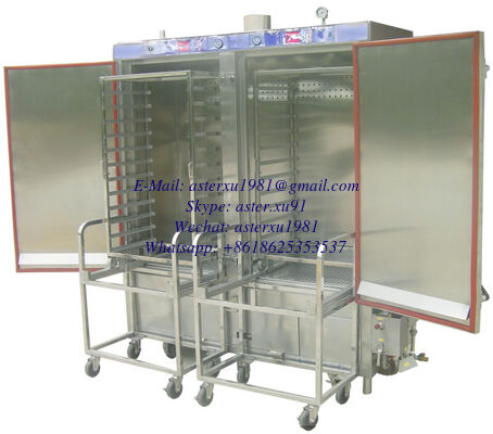 China Electric Heating Food Steaming Cabinet Rice Steamer Rice Cooking Cabinet Dim Sum Steamer supplier