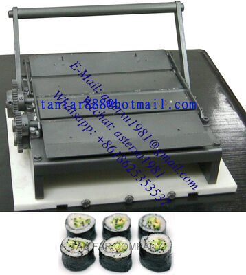 Commercial Sushi Rolls Wrapping Tool Manual Norimaki Robot Manual Sushi Rolls Machine #Sushi Roll Robort #Sushi Roller Machine #Nigiri Machine #Nori Sheets Machine #Nori-Maki Machine #Sushi Machine supplier