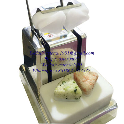 Stainless Steel Tabletop Onigiri Machine Onigiri Former Onigiri Robot Onigiri Triangles Making Machine Manual Rice Ball Forming Machine supplier