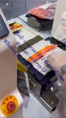 Standard Version Rice Mat Robot PLC Version Norimaki Sheet Machine Norimaki Robot Maki Sushi Machine Maki Rolls Machine Hosomaki Machine California Rolls Maker Norimaki Sushi Robot Nigiri Machine supplier