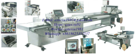 Nori Sheets Robort Sushi Rolls Machine Maki Sushi Machine Hosomaki Machine California Roll Machine Maki Sheets Machine supplier